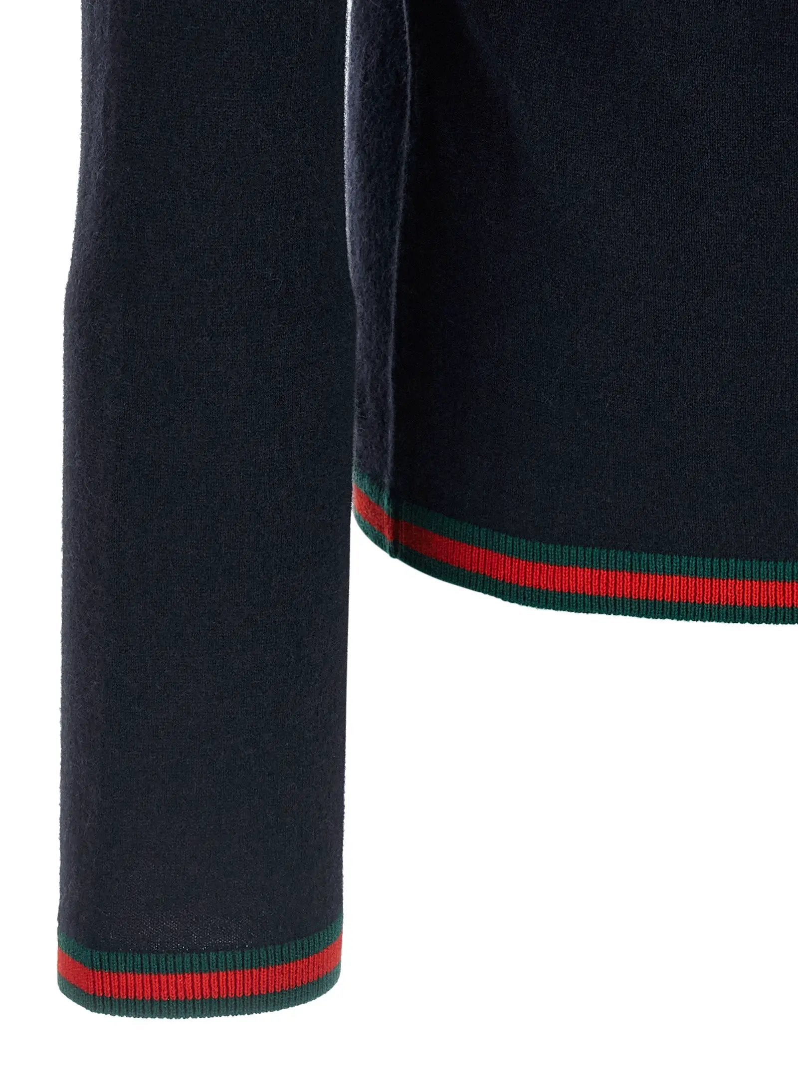 Gucci Blue Cashmere Cardigan