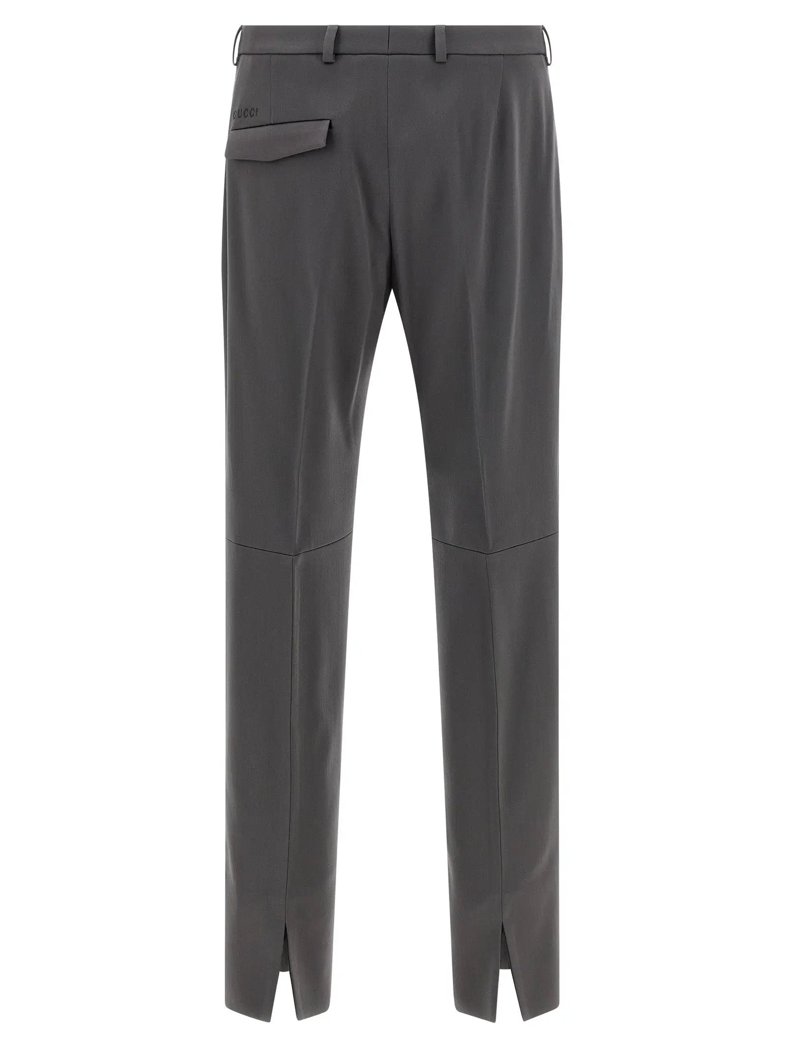 Gucci Gray Wool Dress Pants