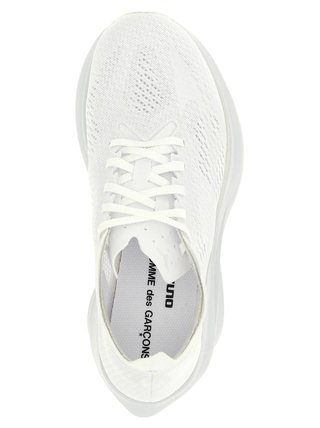 Comme Des Garçons White Synthetic Athletic Sneakers