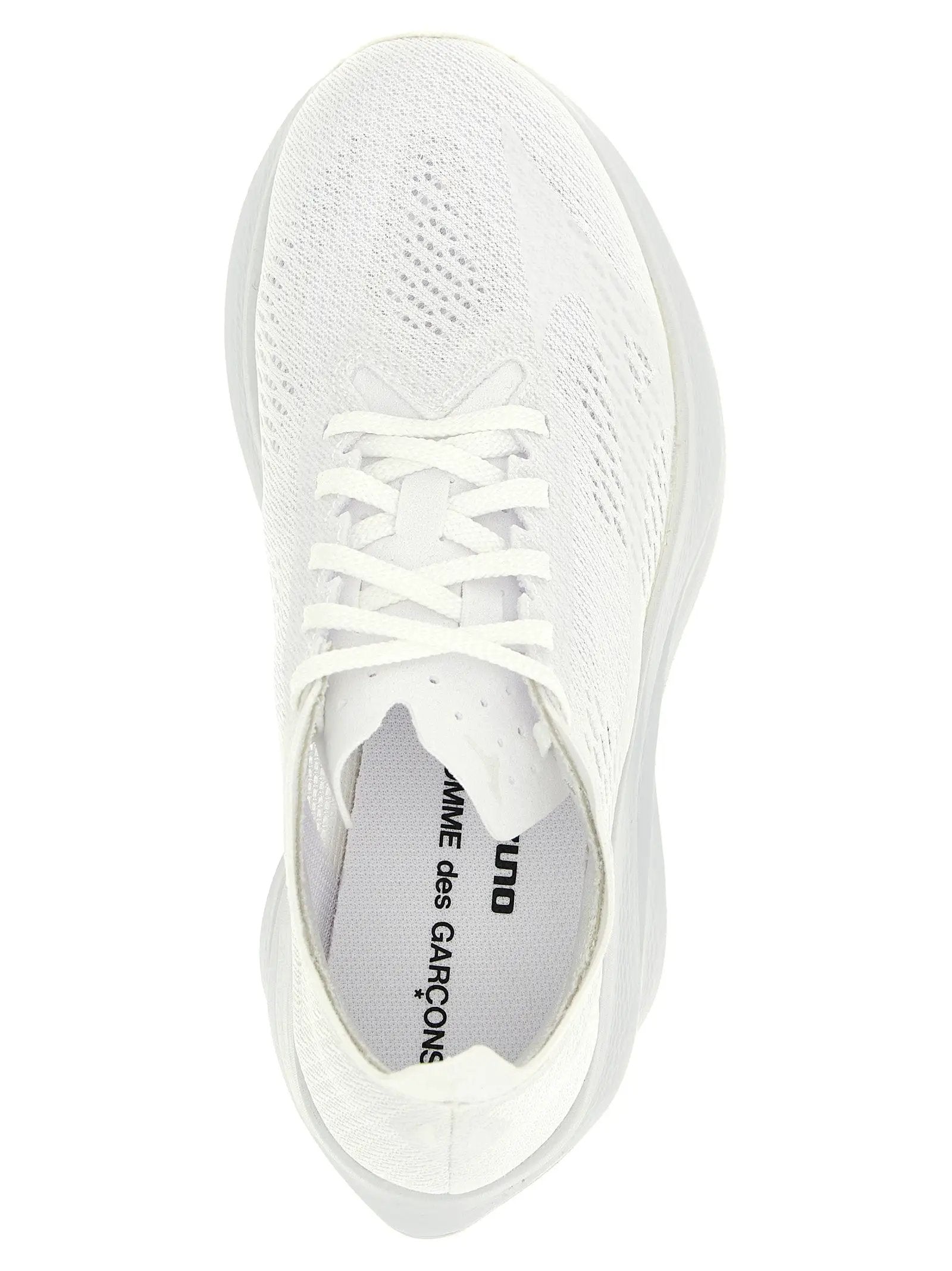 Comme Des Garçons White Synthetic Athletic Sneakers