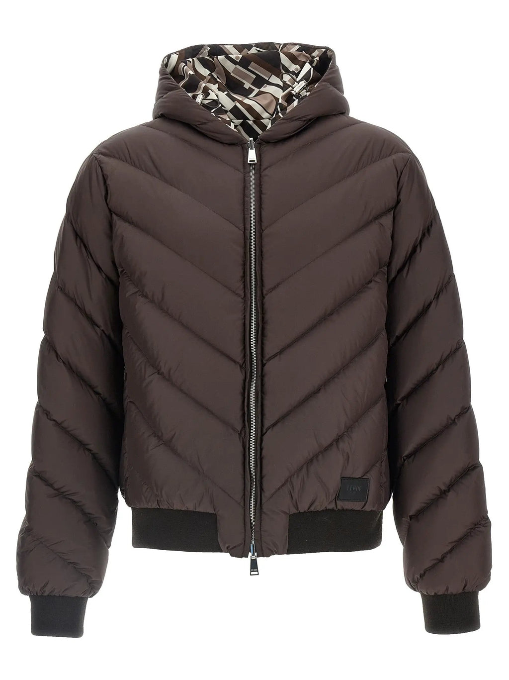 Fendi Multicolor Polyester Shell Jacket