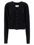 Maison Margiela Black Wool Cardigan