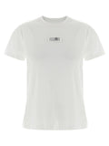 MM6 Maison Margiela White Cotton T-Shirt
