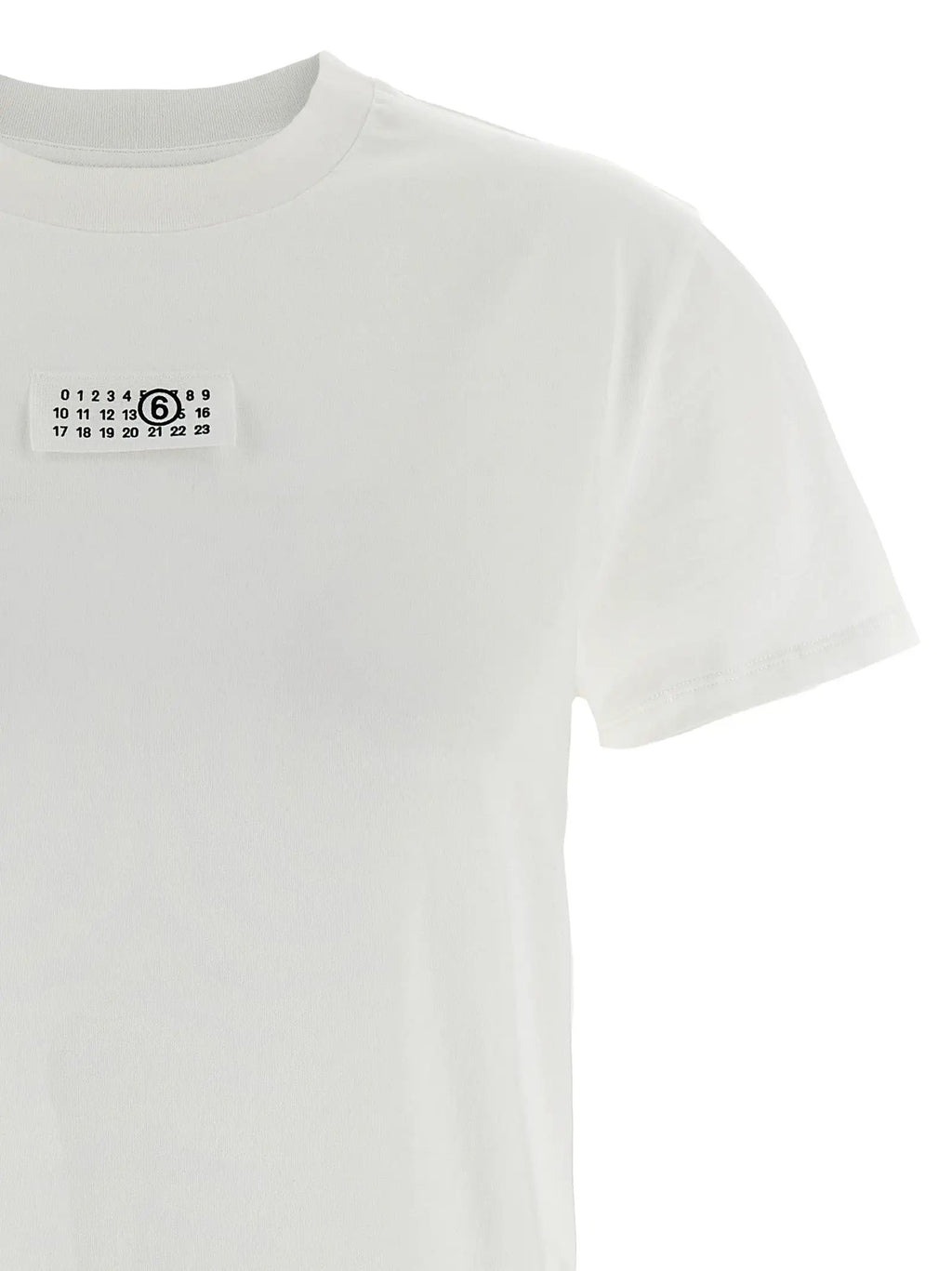 MM6 Maison Margiela White Cotton T-Shirt