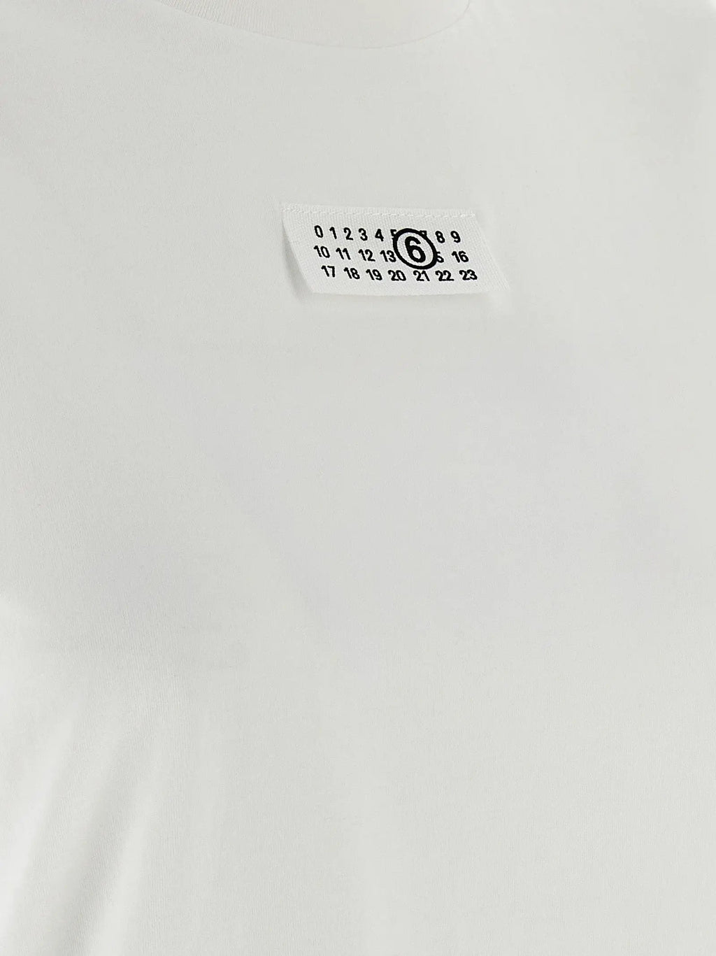 MM6 Maison Margiela White Cotton T-Shirt