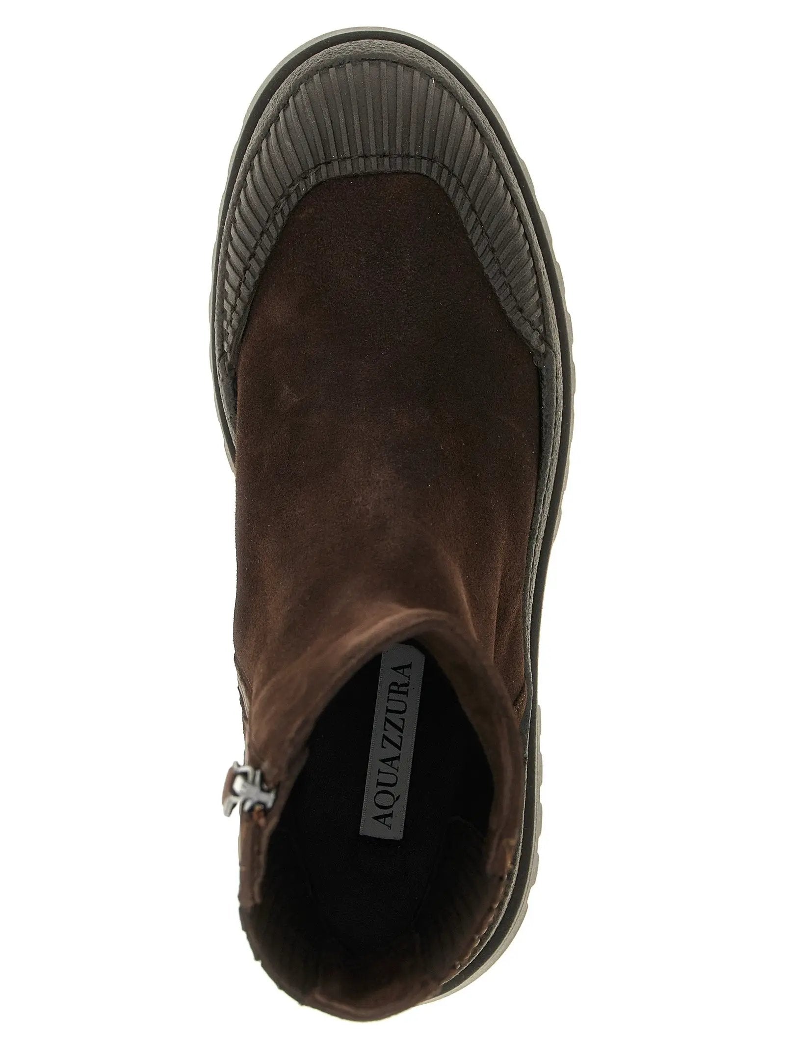 Aquazzura Brown Goatskin Ankle Boots