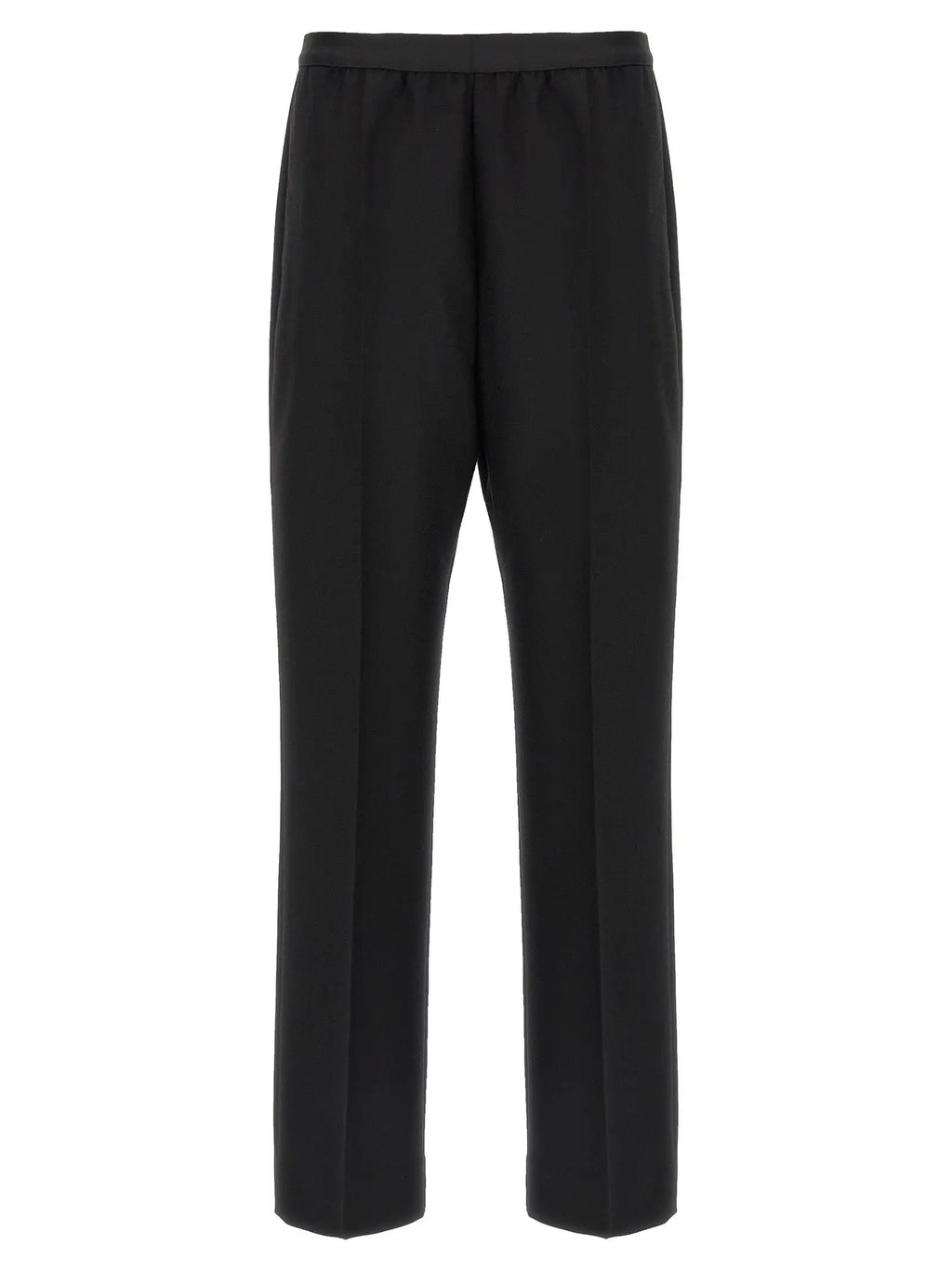 Maison Margiela Black Virgin Wool Casual Pants