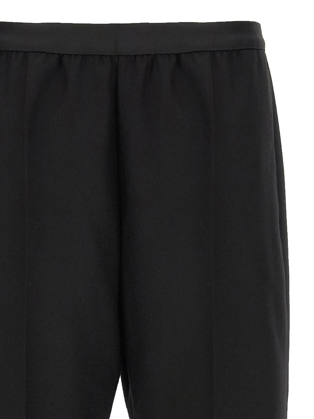 Maison Margiela Black Virgin Wool Casual Pants