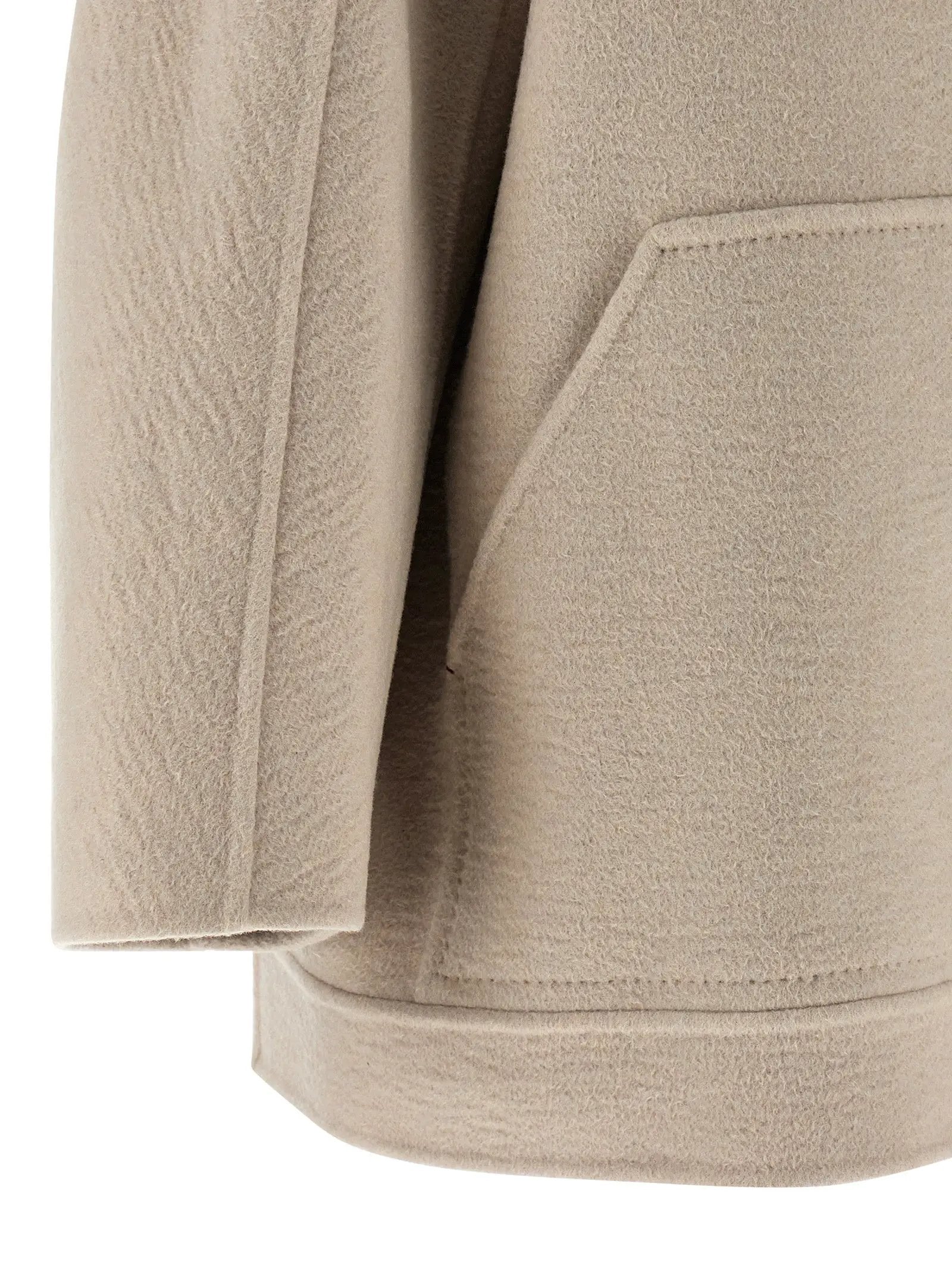 Max Mara Beige Cashmere Coat