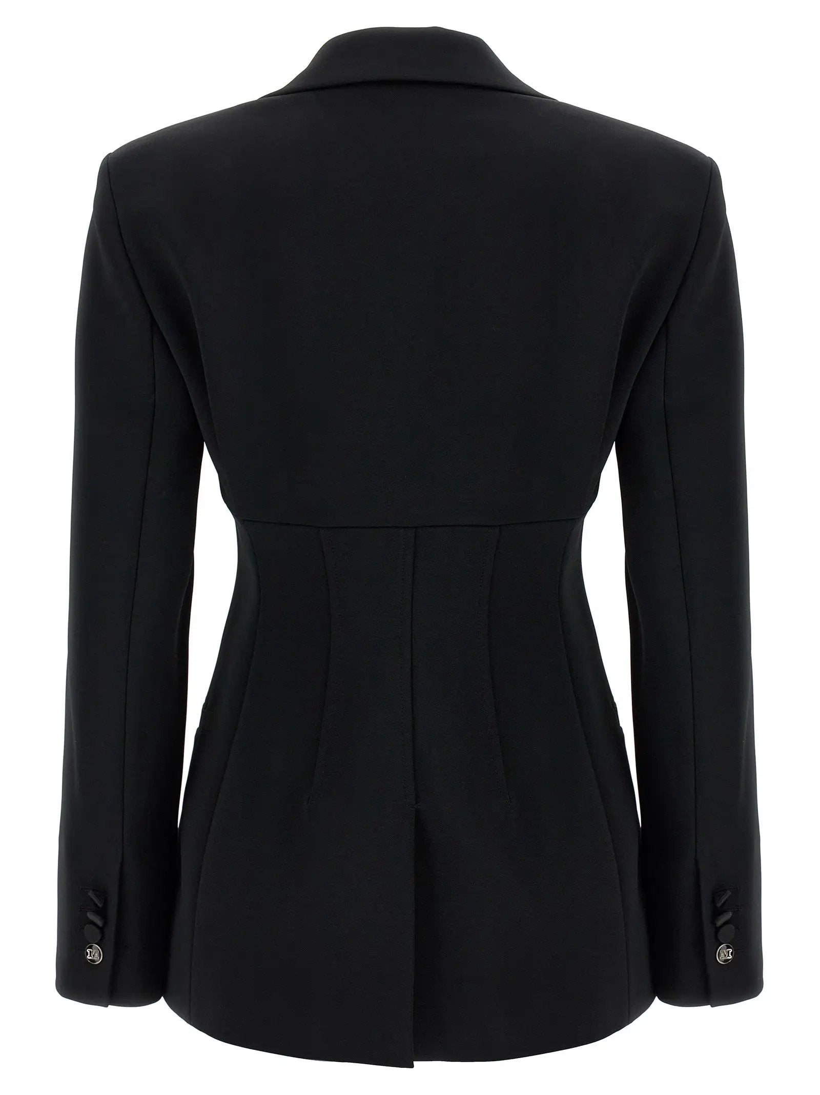 Max Mara Black Viscose Blazer