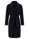 Max Mara Blue Cashmere Coat