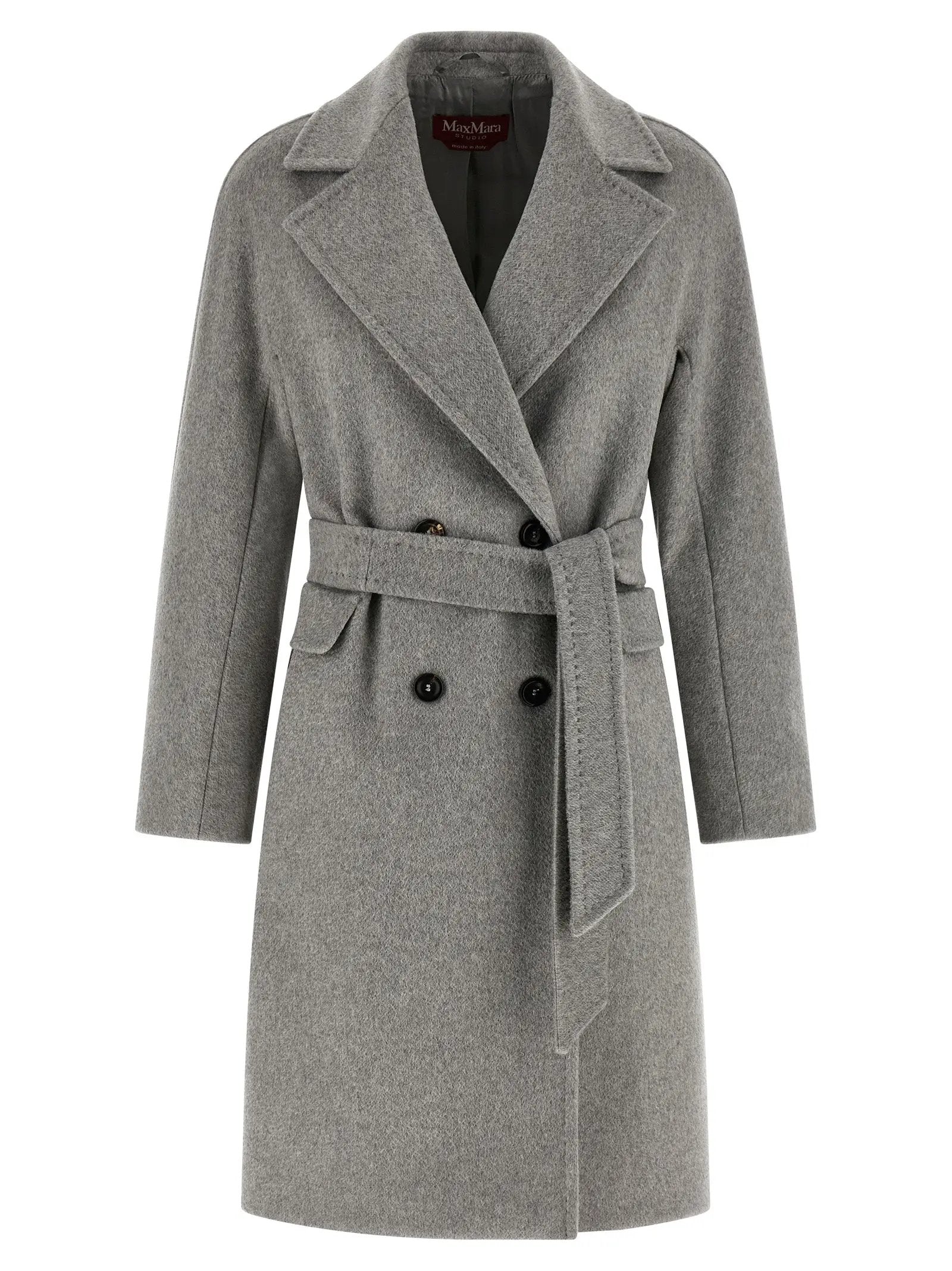 Max Mara Gray Cashmere Coat