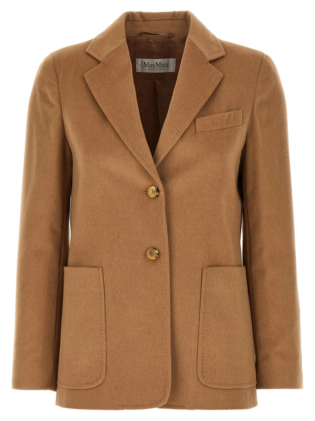 Max Mara Beige Wool Blazer