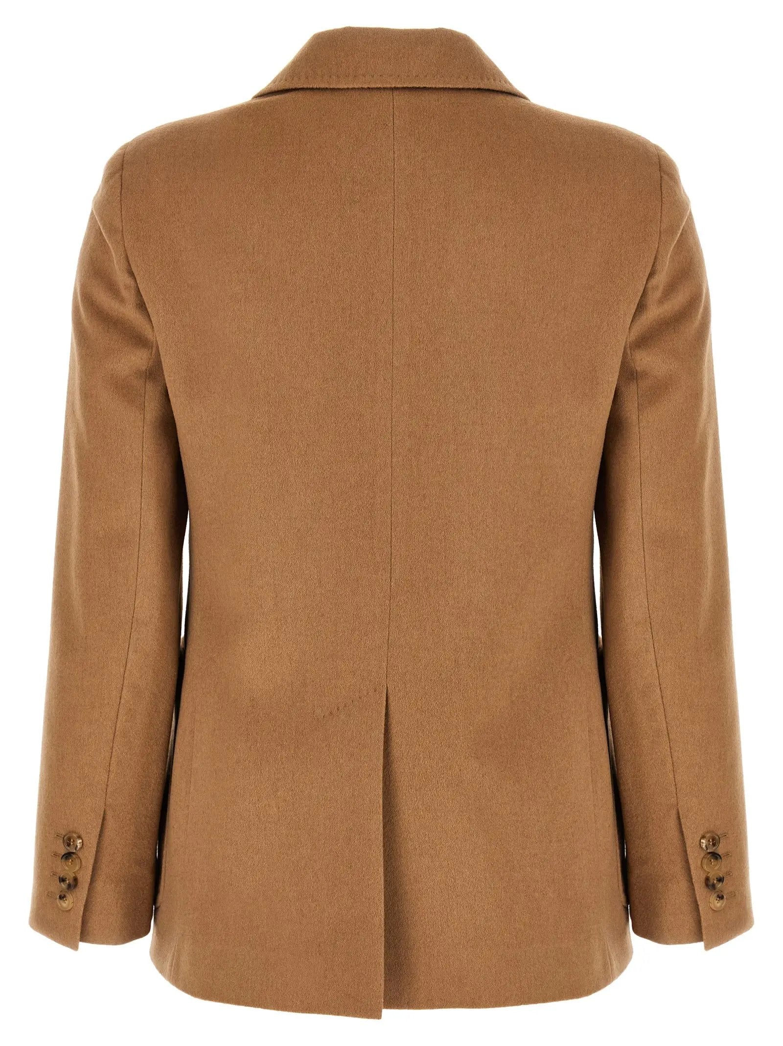 Max Mara Beige Wool Blazer