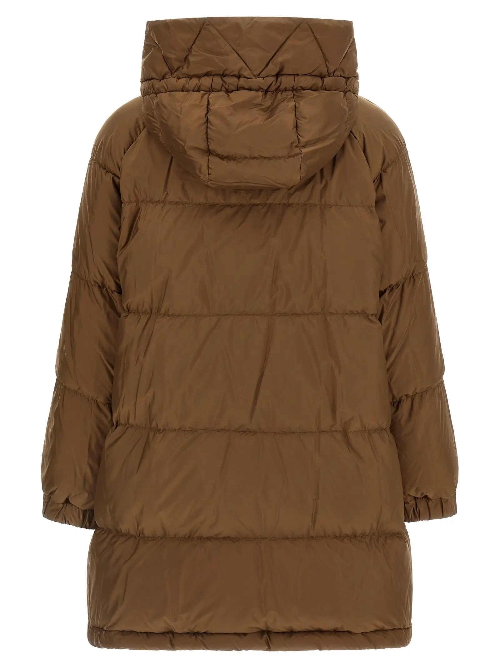 Max Mara Brown Polyester Parka