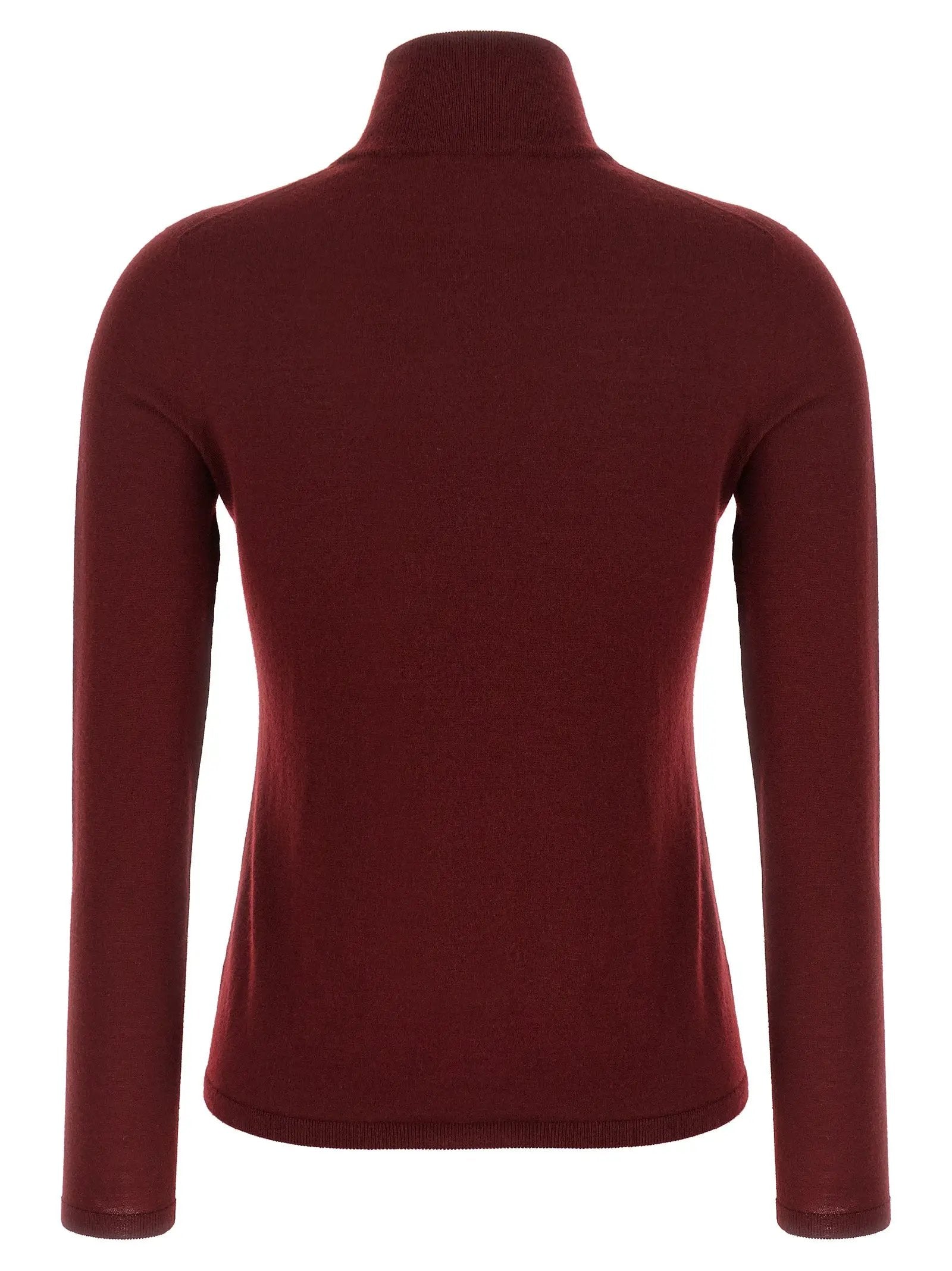 Max Mara Bordeaux Cashmere Cardigan