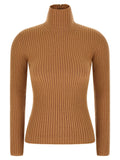 Max Mara Beige Wool Cardigan