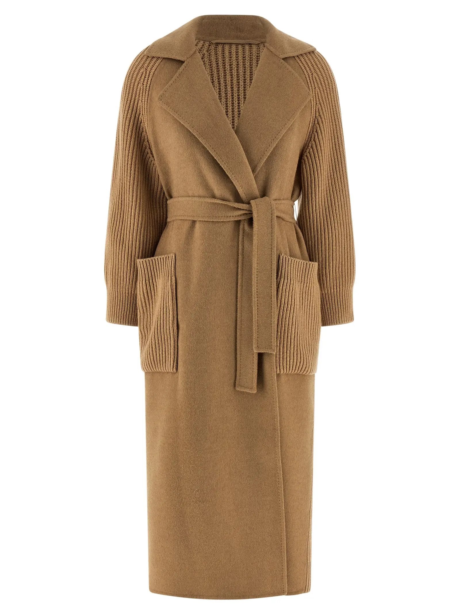 Max Mara Beige Wool Coat
