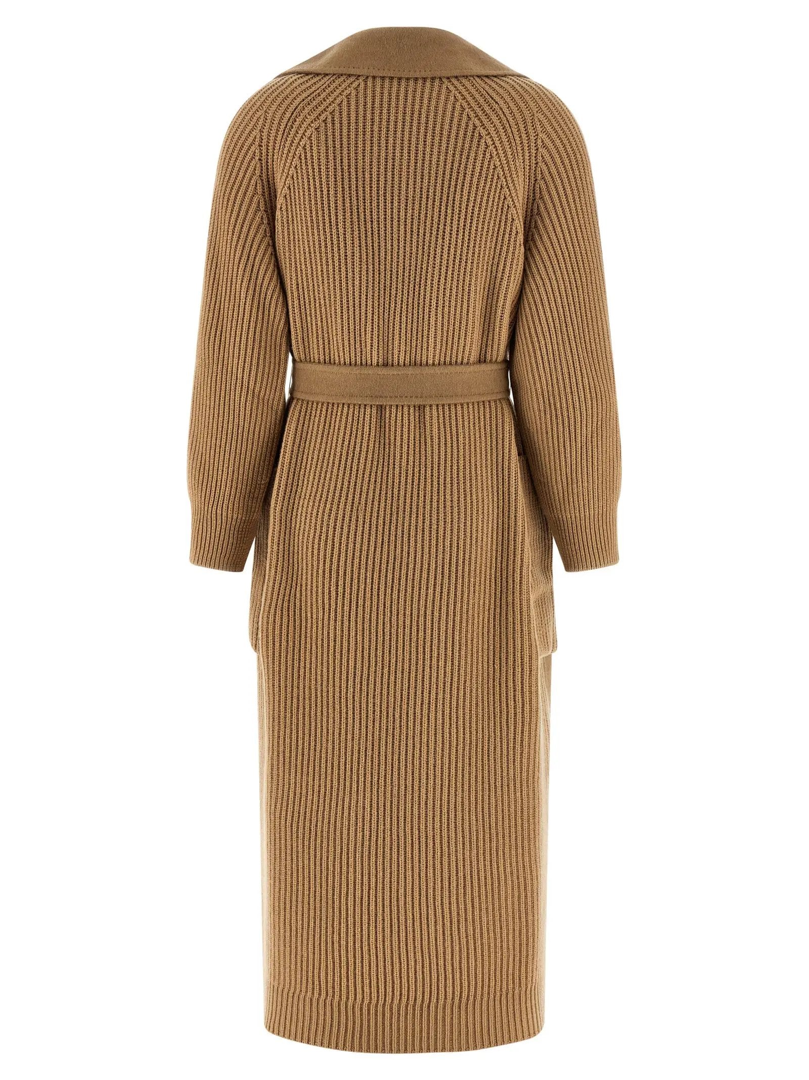Max Mara Beige Wool Coat