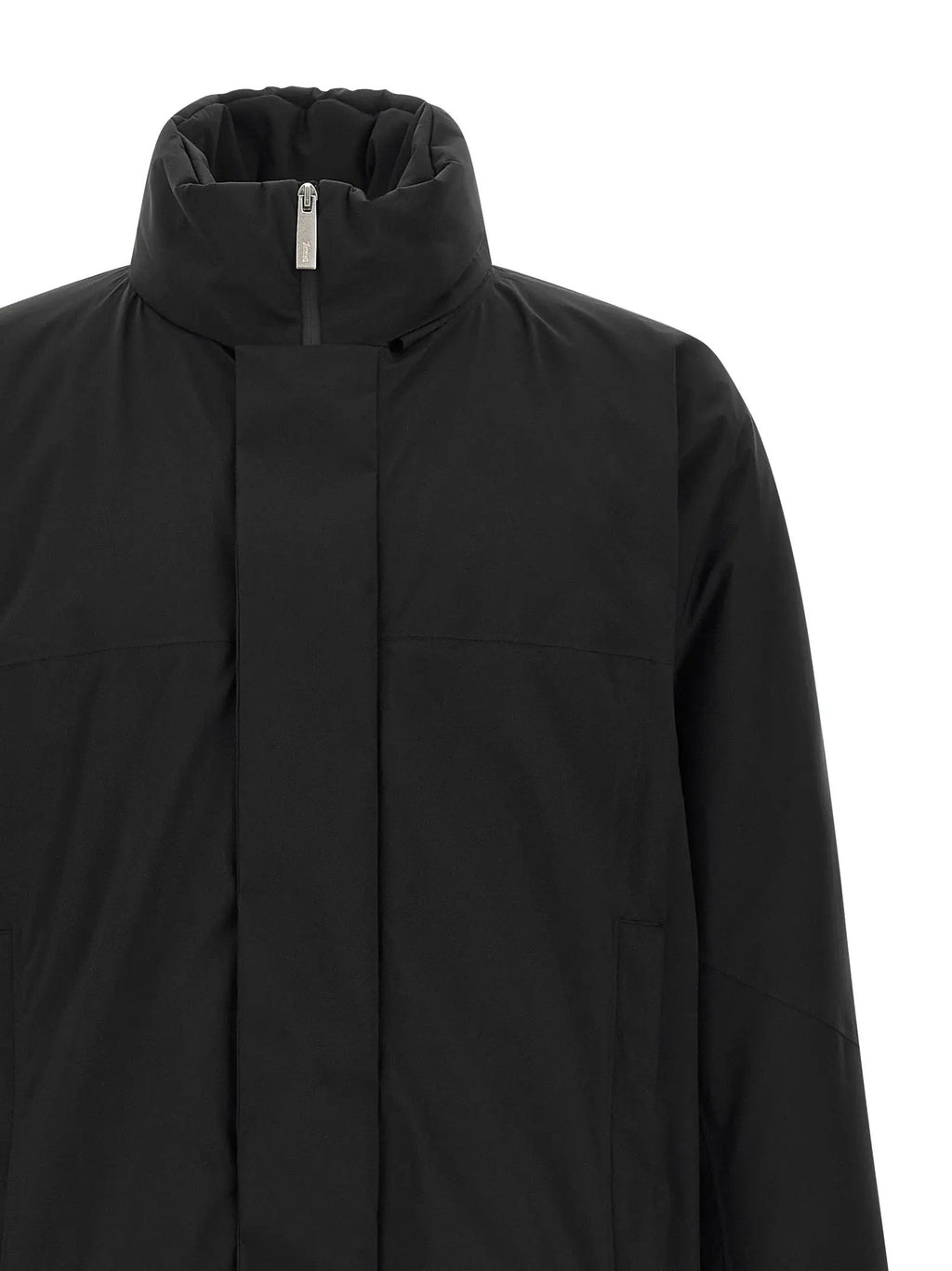 LAMINAR Black Polyamide Shell Jacket