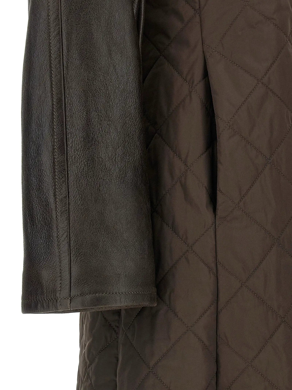 Max Mara Brown Polyamide Coat