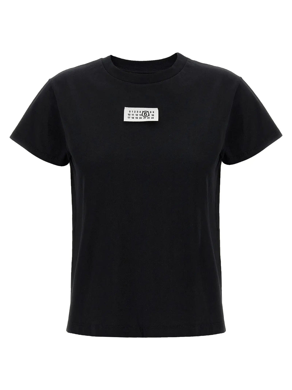 MM6 Maison Margiela Black Cotton T-Shirt