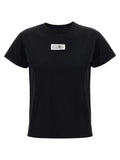 MM6 Maison Margiela Black Cotton T-Shirt