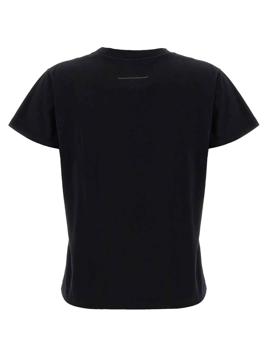 MM6 Maison Margiela Black Cotton T-Shirt