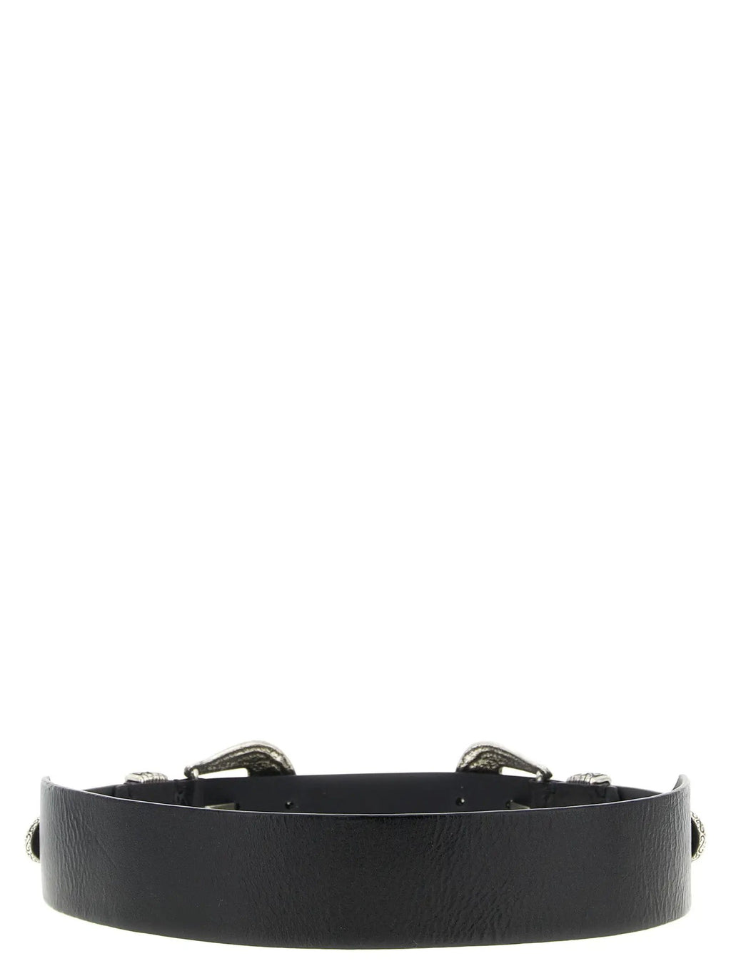 Golden Goose Black Cowhide Regular Belt