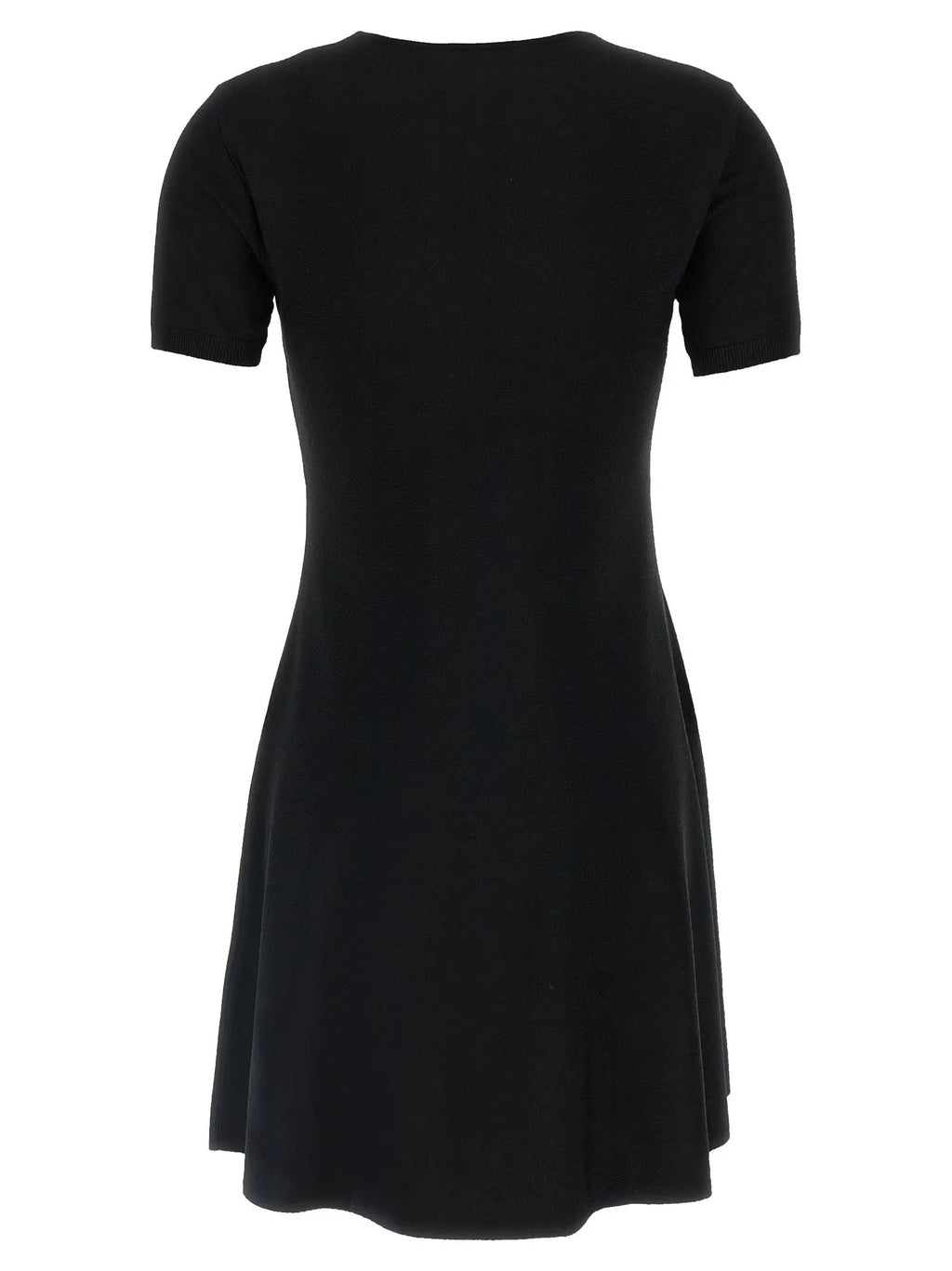 Valentino Garavani Black Viscose Short Dress