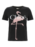 Chloé Black Cotton T-Shirt