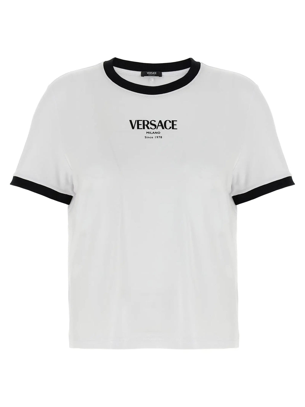 Versace Bicolor Viscose T-Shirt