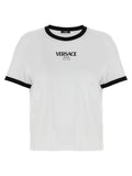Versace Bicolor Viscose T-Shirt