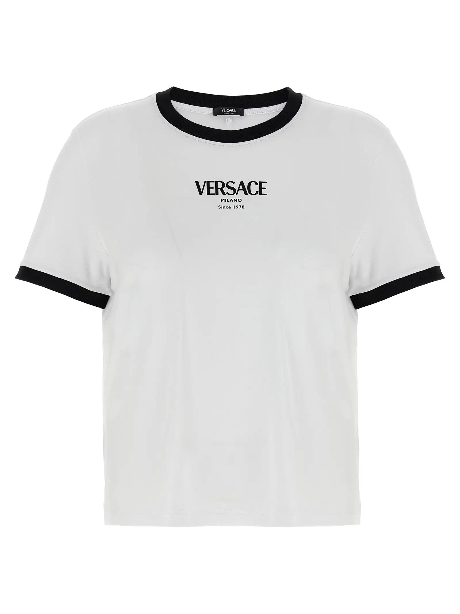 Versace Bicolor Viscose T-Shirt