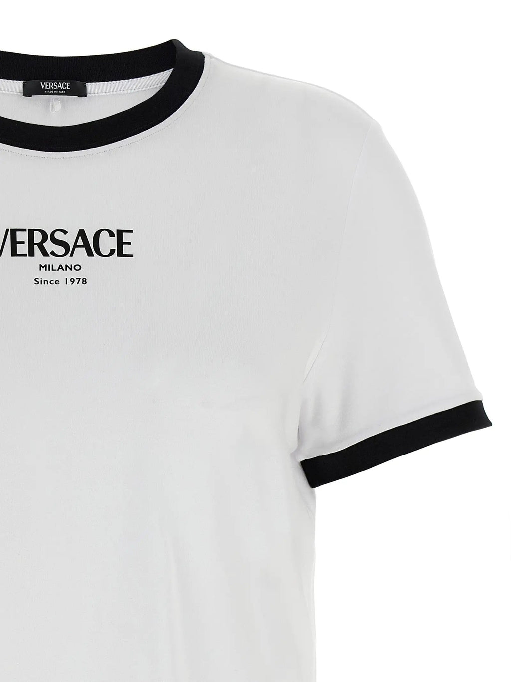 Versace Bicolor Viscose T-Shirt