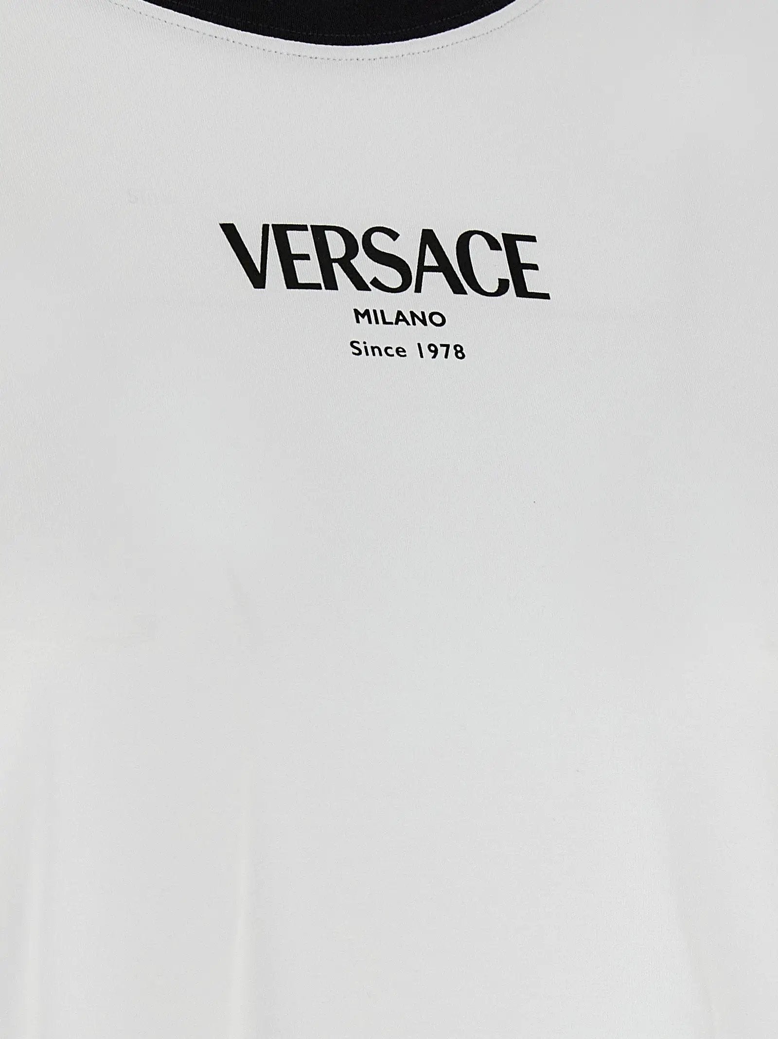 Versace Bicolor Viscose T-Shirt
