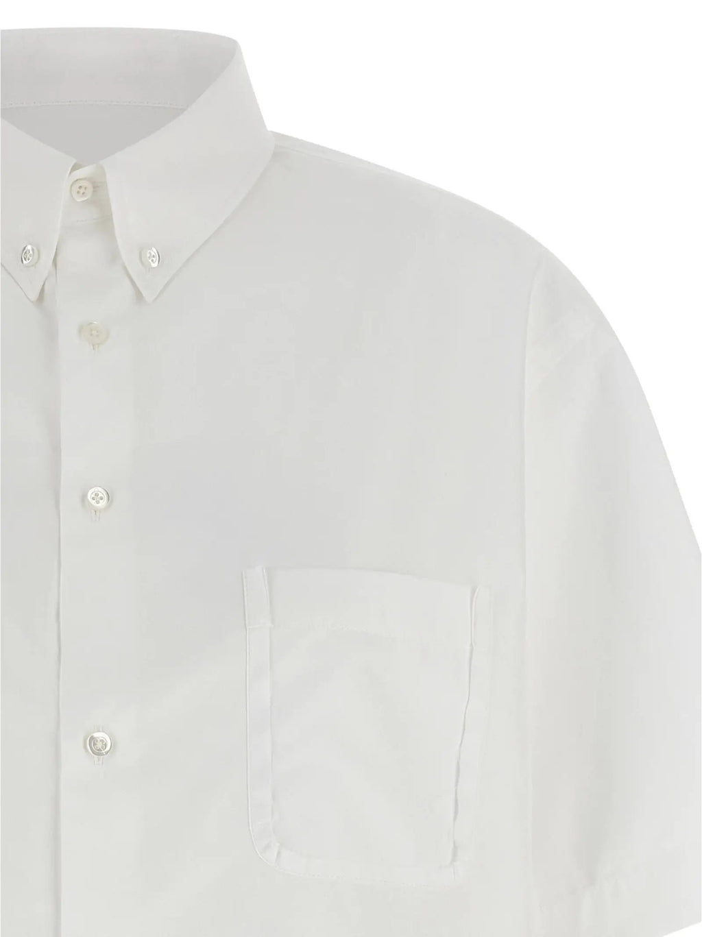 Maison Margiela White Cotton Blouse