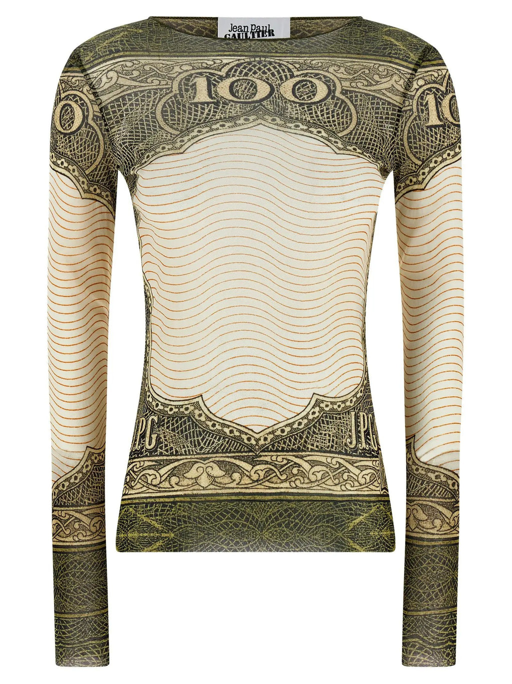 Jean Paul Gaultier Jean Paul Gaultier Multicolor Polyamide Long Sleeve T-Shirt