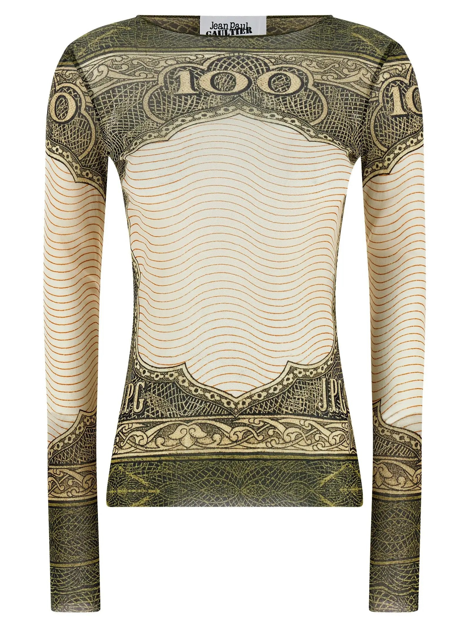 Jean Paul Gaultier Jean Paul Gaultier Multicolor Polyamide Long Sleeve T-Shirt
