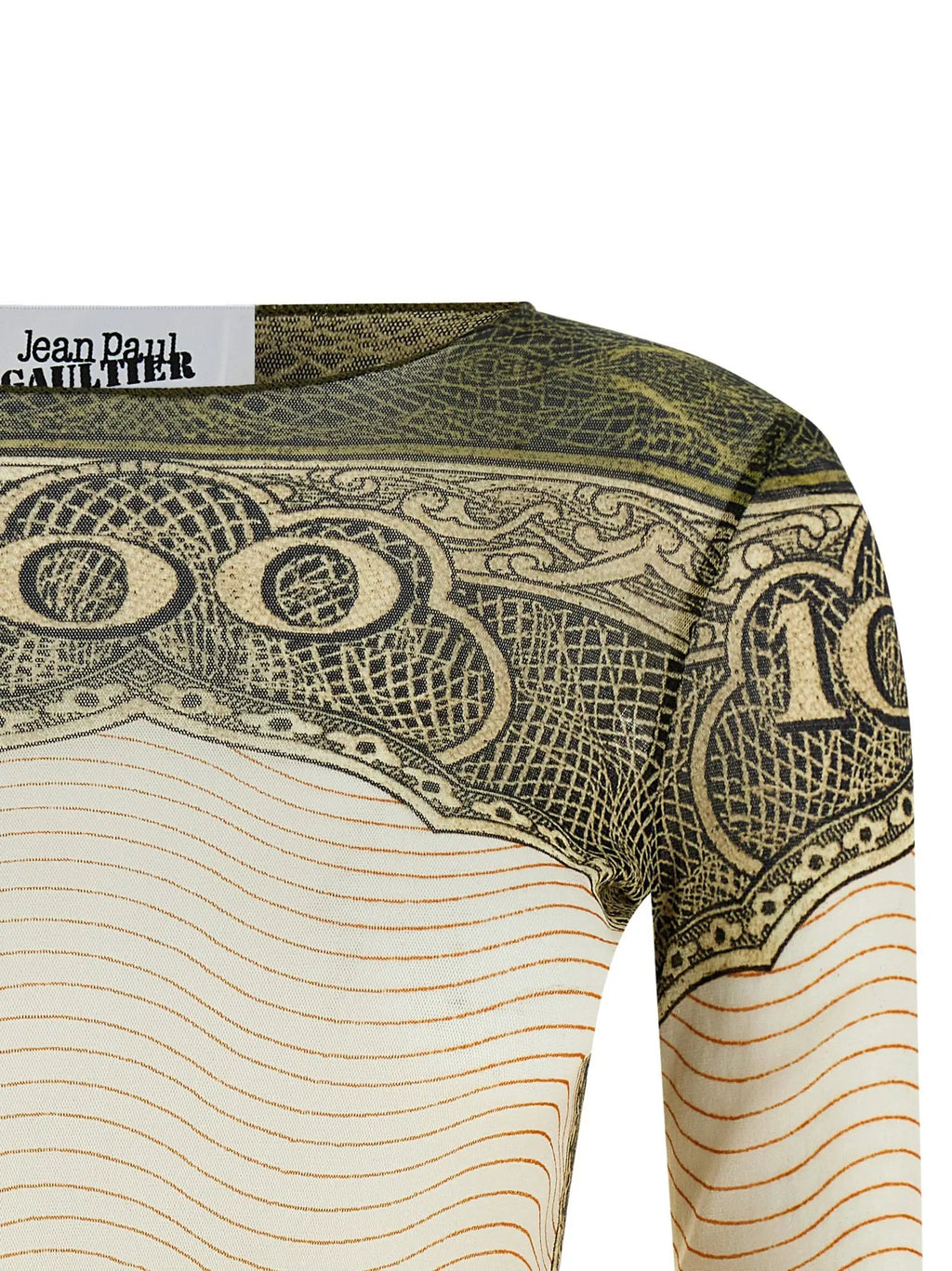 Jean Paul Gaultier Jean Paul Gaultier Multicolor Polyamide Long Sleeve T-Shirt