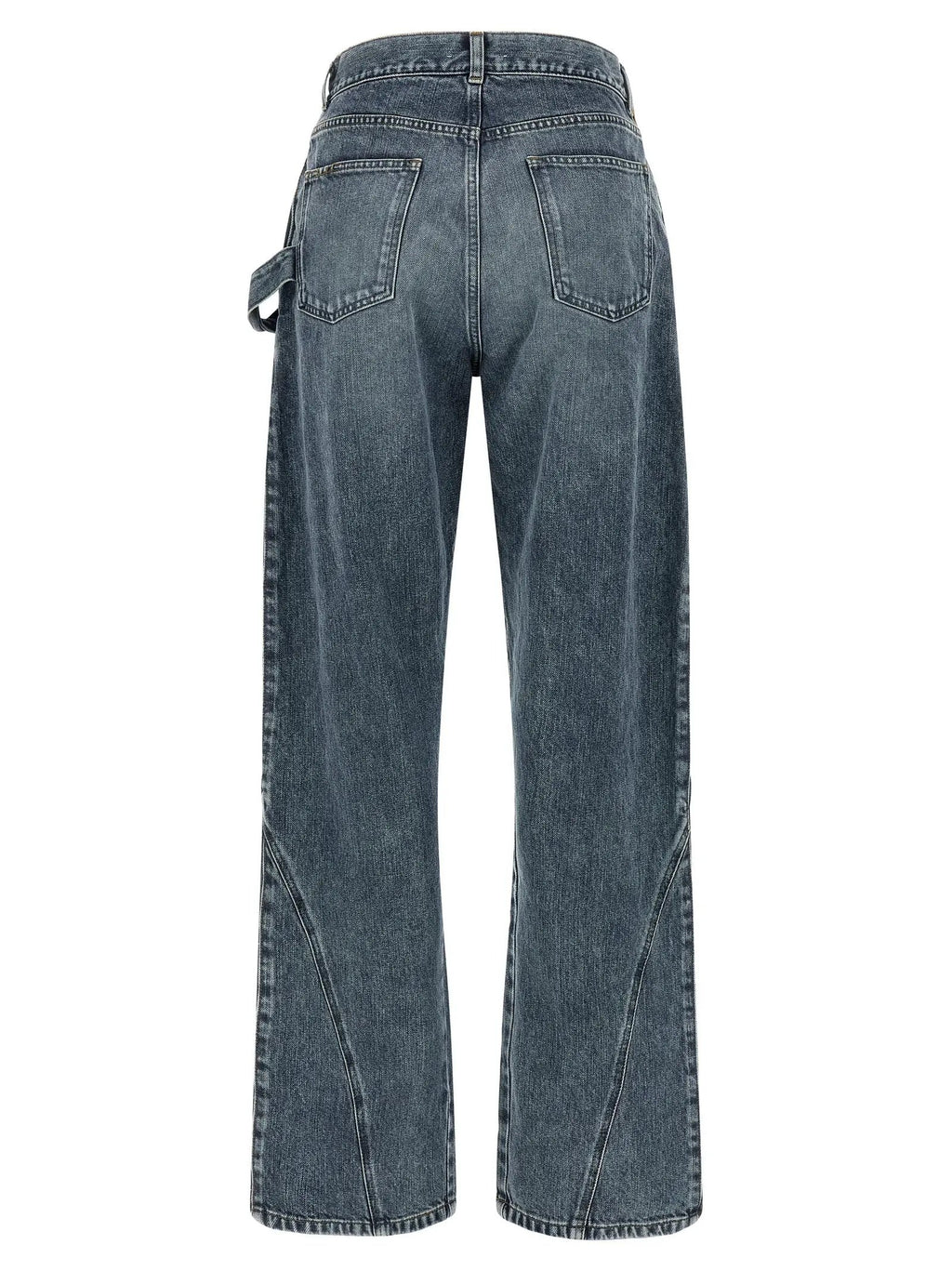 J.W.Anderson Blue Cotton Jeans Denim