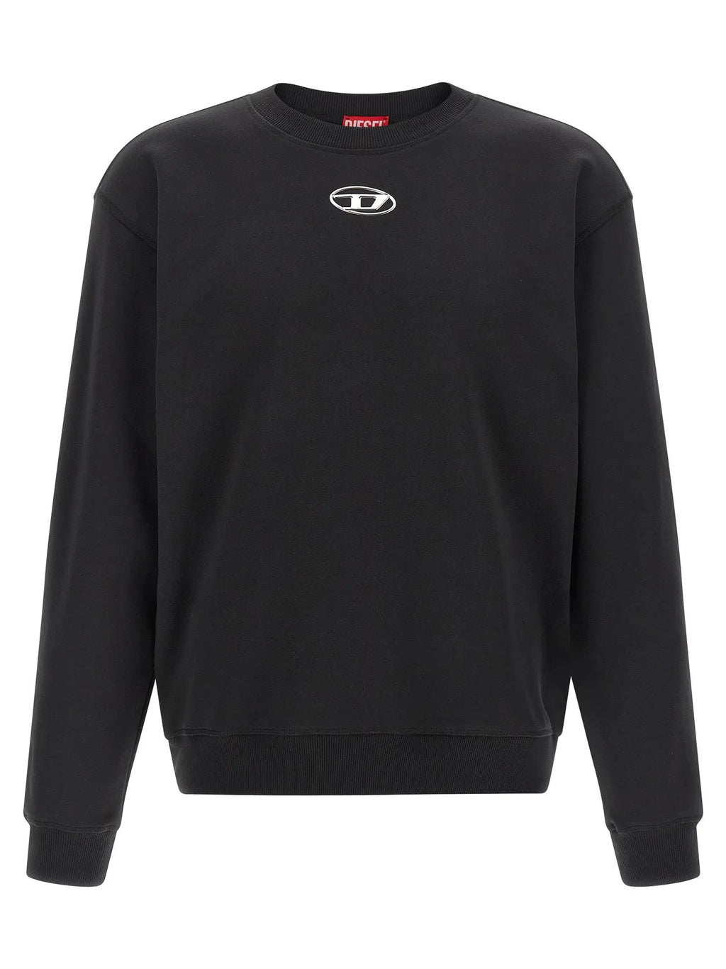 Diesel Black Cotton Sweatshirt