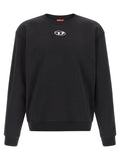 Diesel Black Cotton Sweatshirt