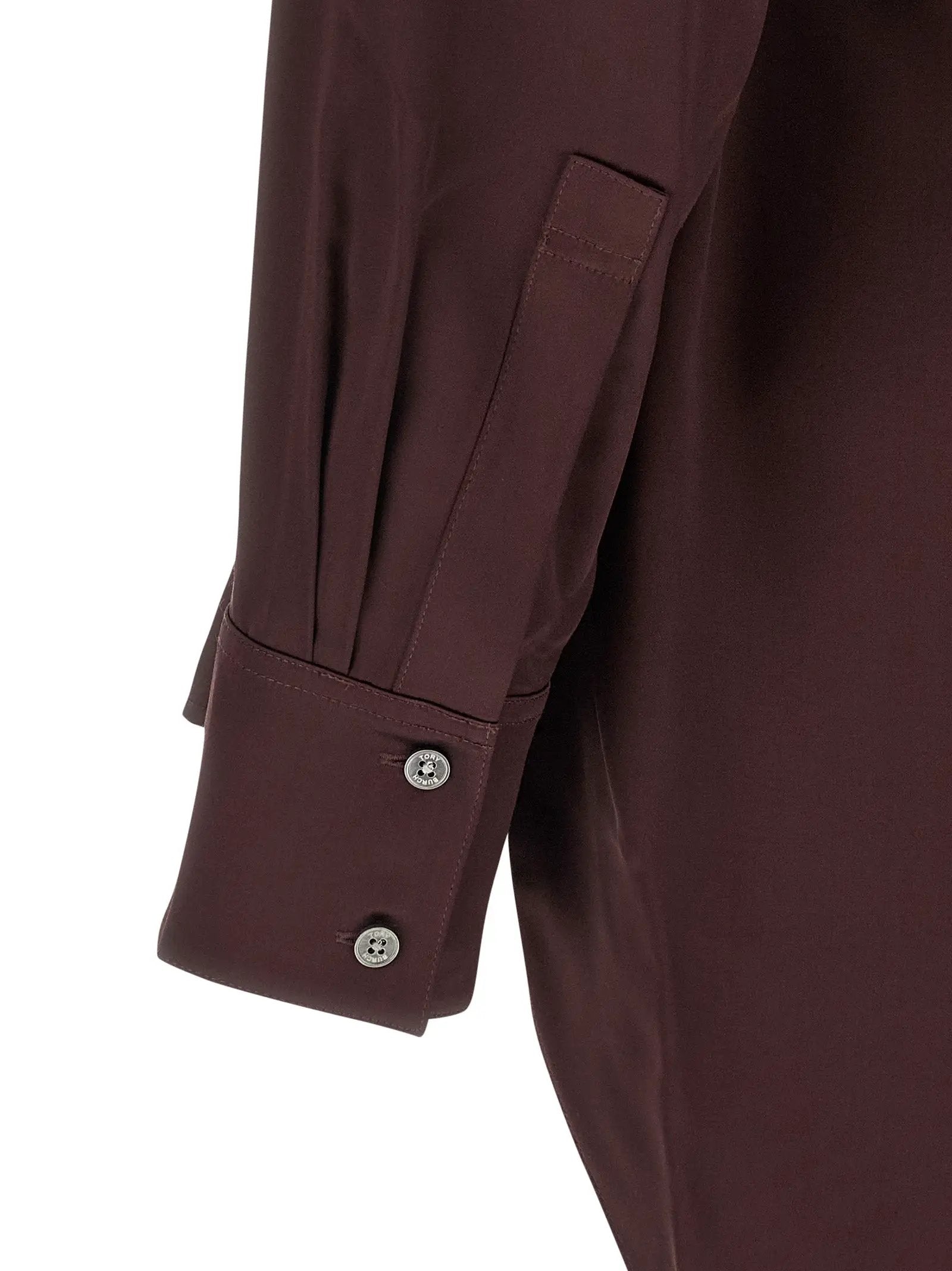 Tory Burch Bordeaux Viscose Blouse