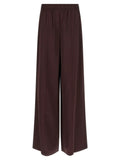Tory Burch Bordeaux Viscose Casual Pants