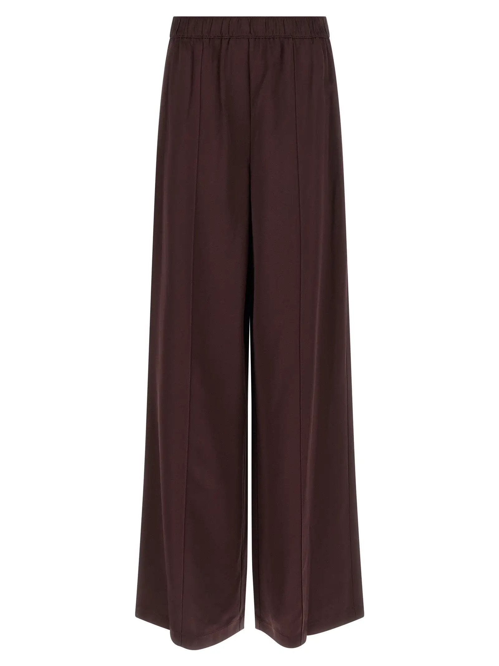 Tory Burch Bordeaux Viscose Casual Pants
