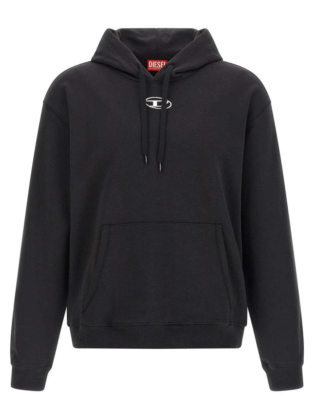 Diesel Black Cotton Sweatshirt