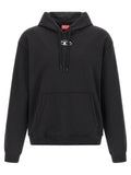 Diesel Black Cotton Sweatshirt
