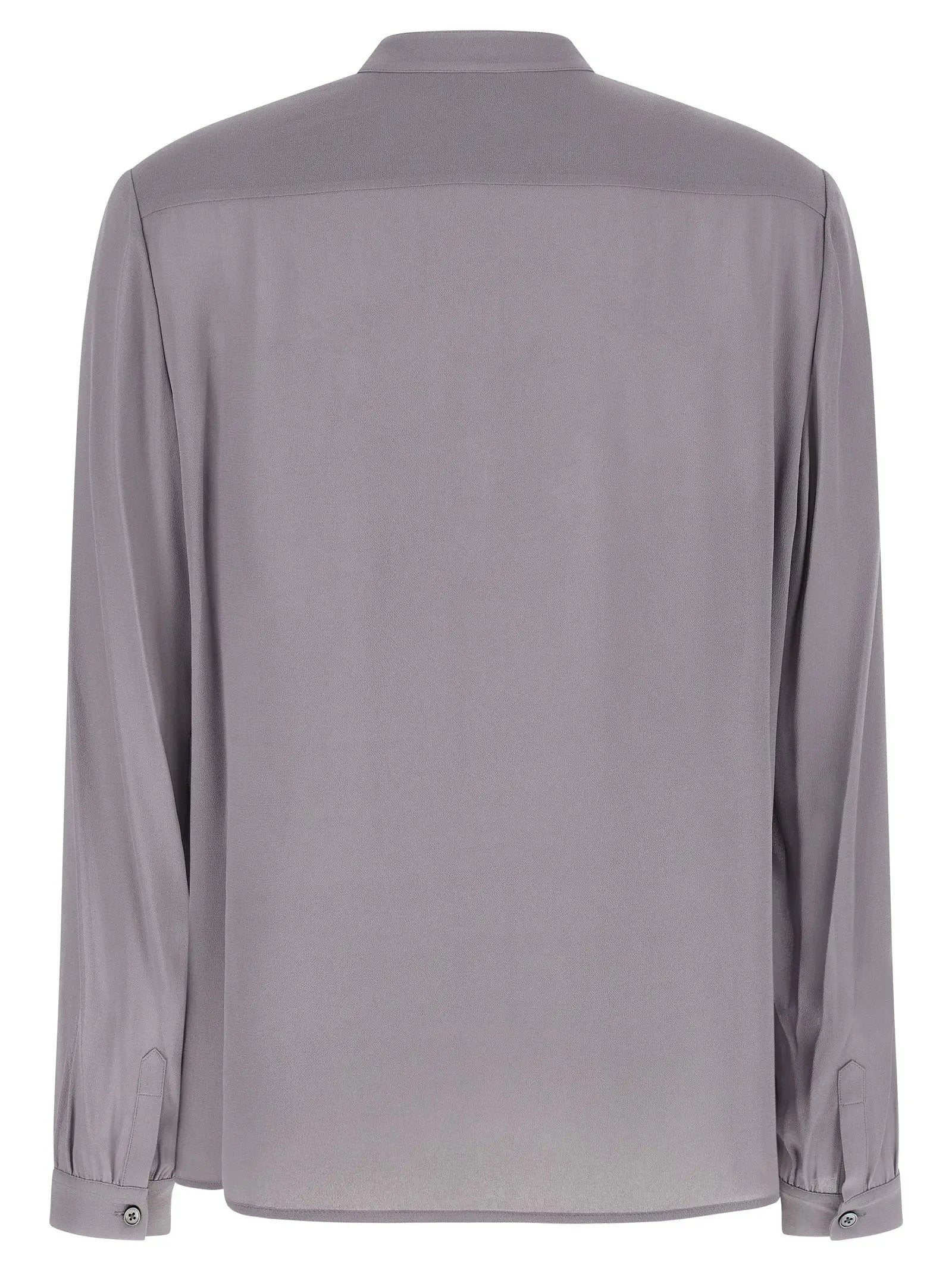 Tory Burch Gray Viscose Blouse