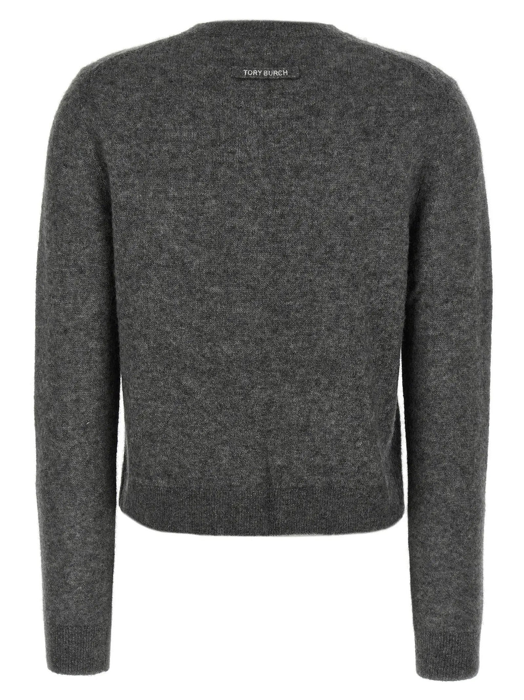 Tory Burch Gray Cashmere Cardigan